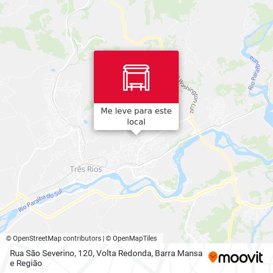 Rua São Severino, 120 mapa