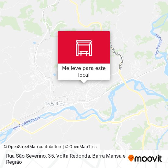 Rua São Severino, 35 mapa