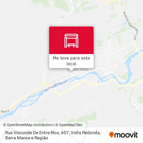 Rua Visconde De Entre Rios, 607 mapa