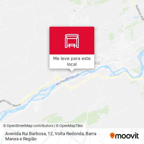 Avenida Rui Barbosa, 12 mapa