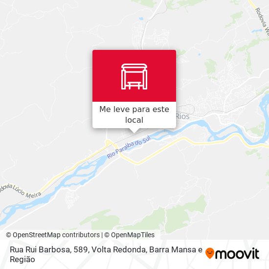 Rua Rui Barbosa, 589 mapa