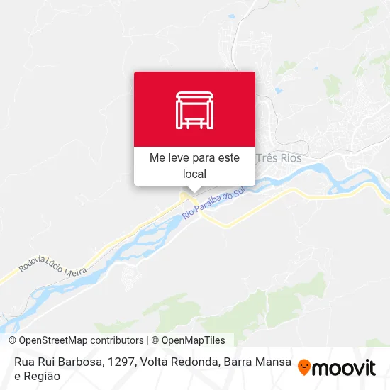 Rua Rui Barbosa, 1297 mapa