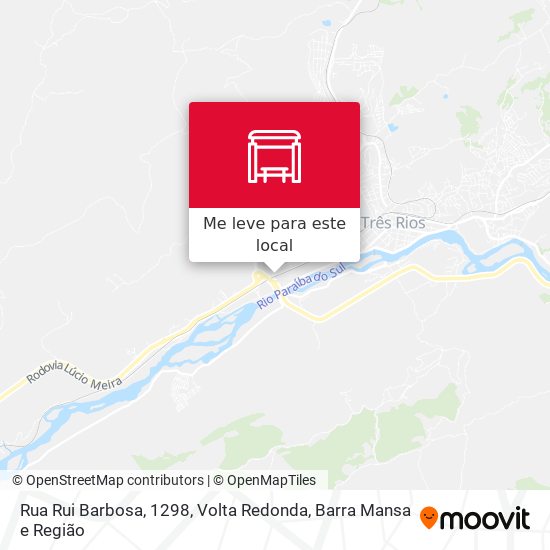 Rua Rui Barbosa, 1298 mapa