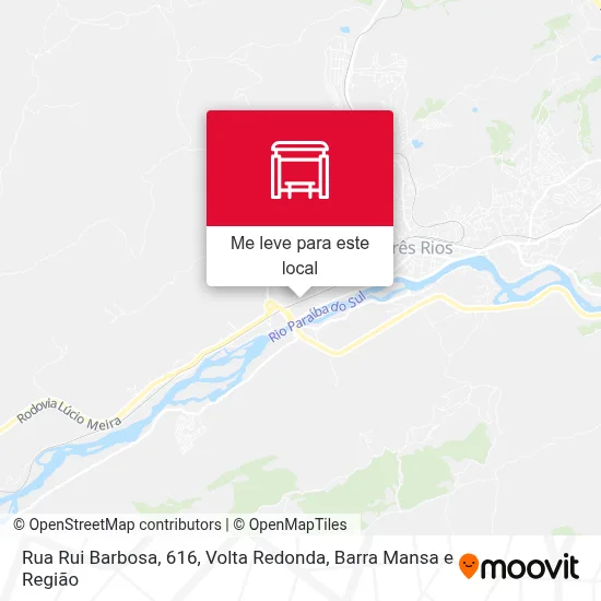 Rua Rui Barbosa, 616 mapa