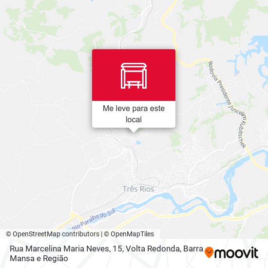 Rua Marcelina Maria Neves, 15 mapa