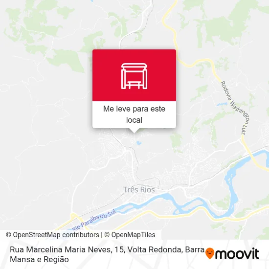 Rua Marcelina Maria Neves, 15 mapa