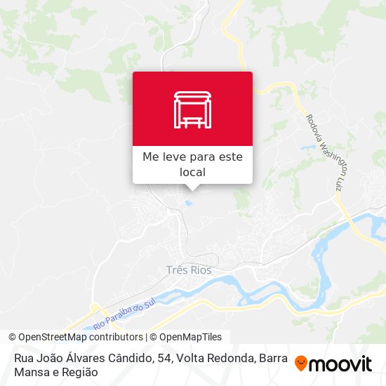 Rua João Álvares Cândido, 54 mapa
