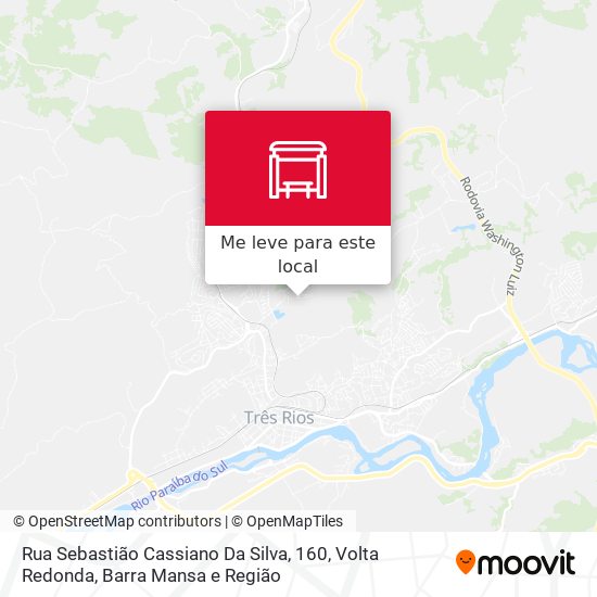 Rua Sebastião Cassiano Da Silva, 160 mapa