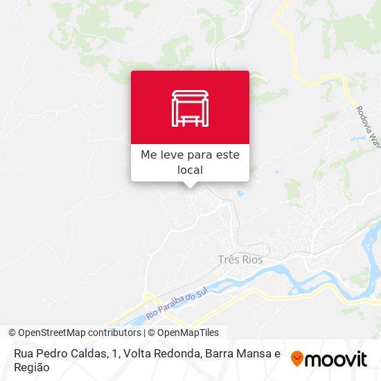 Rua Pedro Caldas, 1 mapa