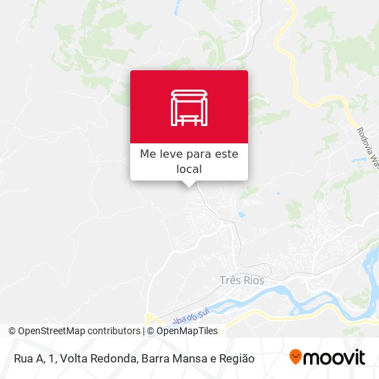 Rua A, 1 mapa