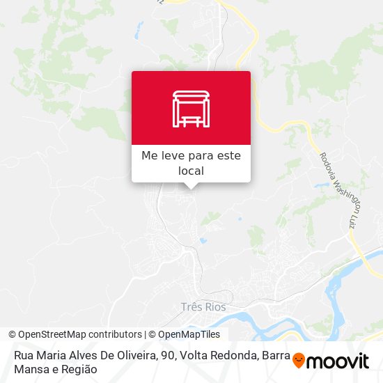 Rua Maria Alves De Oliveira, 90 mapa