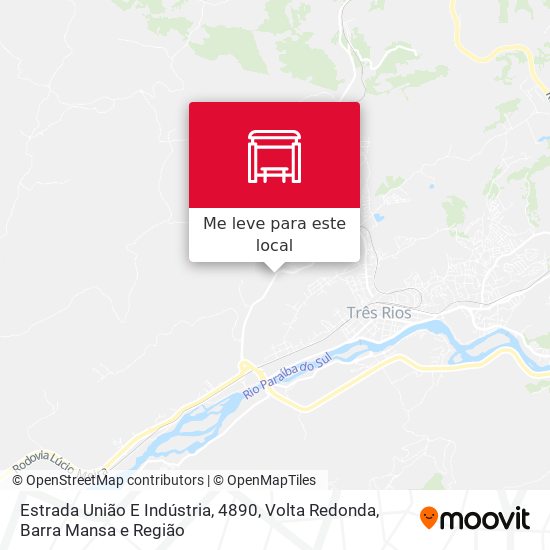 Estrada União E Indústria, 4890 mapa