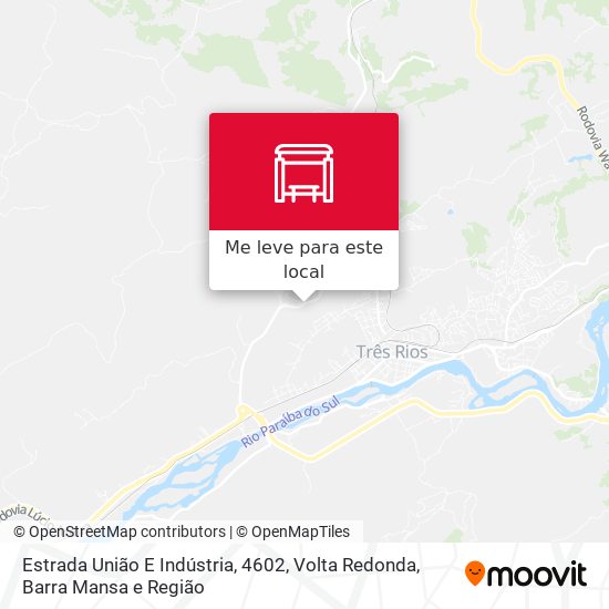 Estrada União E Indústria, 4602 mapa