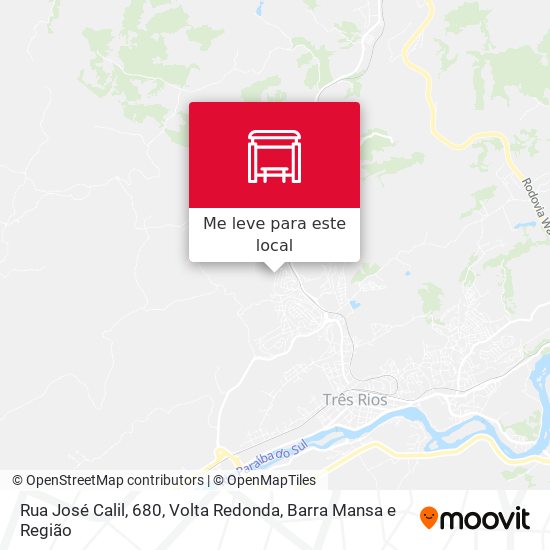 Rua José Calil, 680 mapa