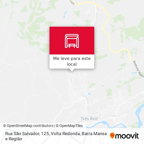 Rua São Salvador, 125 mapa