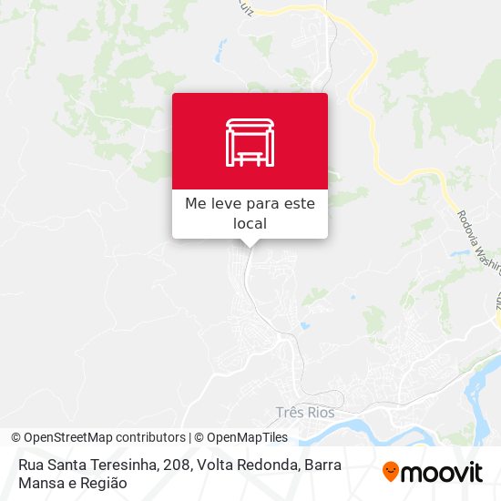 Rua Santa Teresinha, 208 mapa