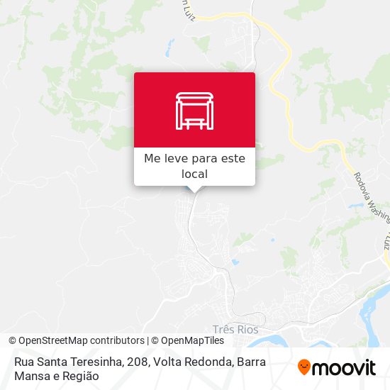 Rua Santa Teresinha, 208 mapa