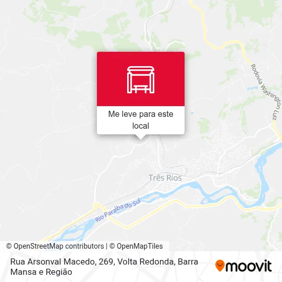 Rua Arsonval Macedo, 269 mapa