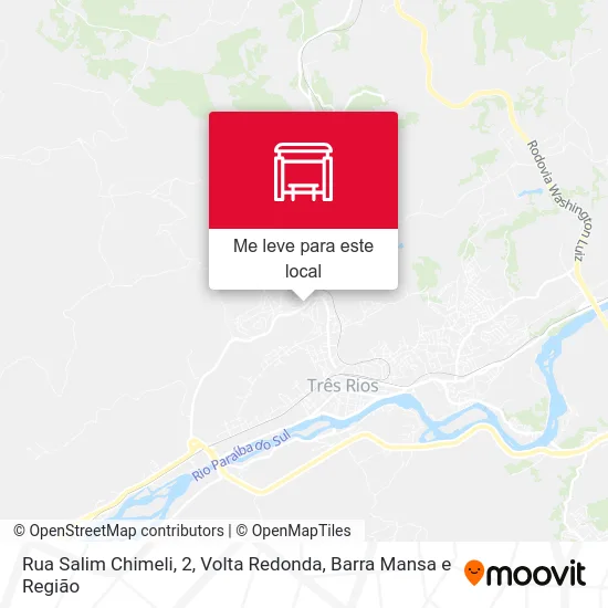 Rua Salim Chimeli, 2 mapa