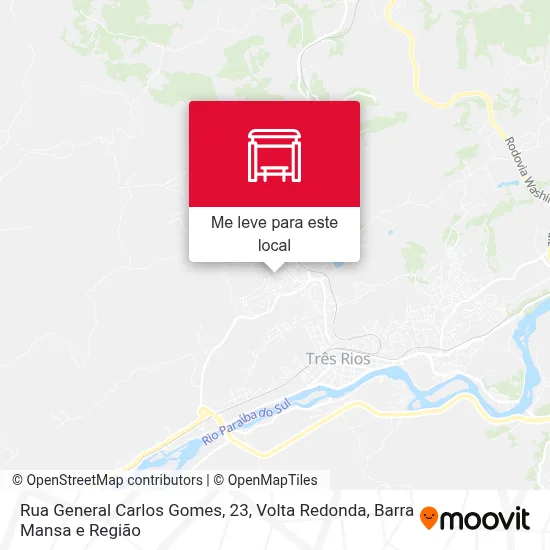 Rua General Carlos Gomes, 23 mapa