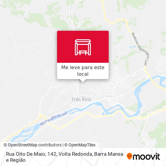 Rua Oito De Maio, 142 mapa