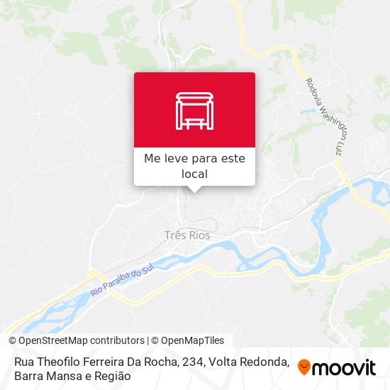 Rua Theofilo Ferreira Da Rocha, 234 mapa