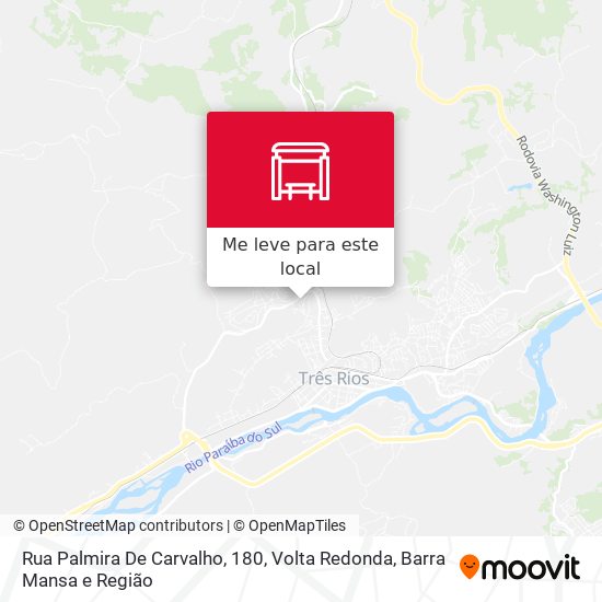 Rua Palmira De Carvalho, 180 mapa