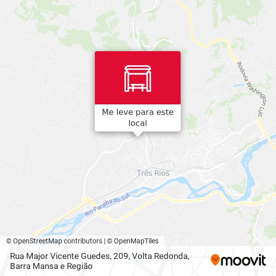 Rua Major Vicente Guedes, 209 mapa
