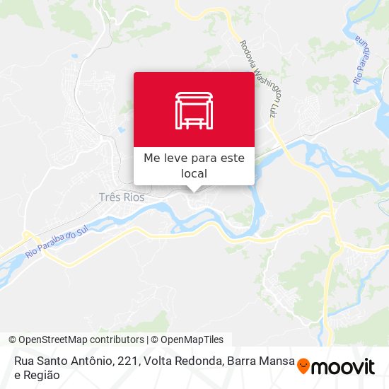 Rua Santo Antônio, 221 mapa