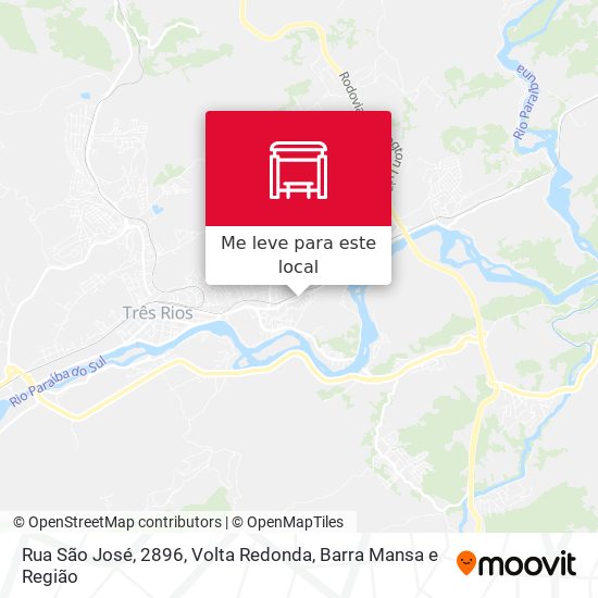 Rua São José, 2896 mapa