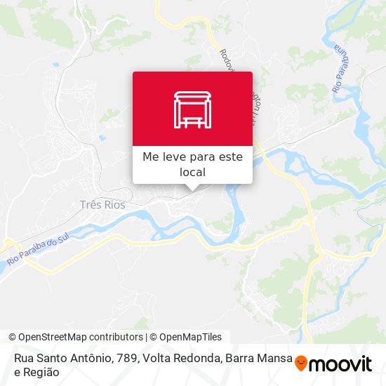 Rua Santo Antônio, 789 mapa