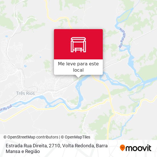 Estrada Rua Direita, 2710 mapa
