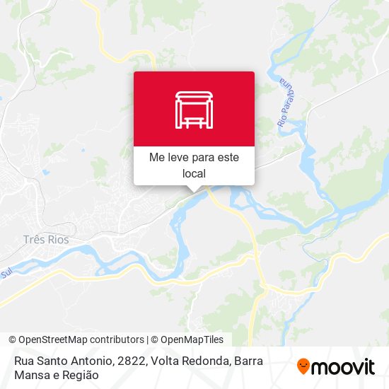 Rua Santo Antonio, 2822 mapa