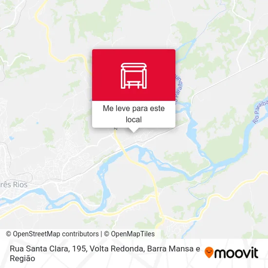 Rua Santa Clara, 195 mapa