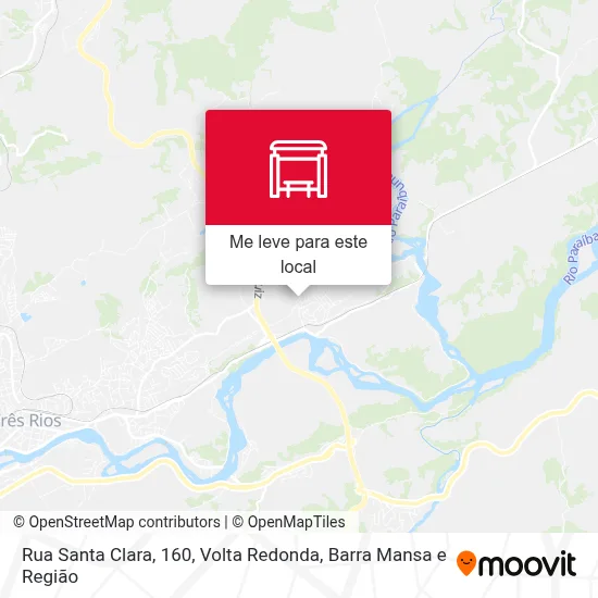 Rua Santa Clara, 160 mapa