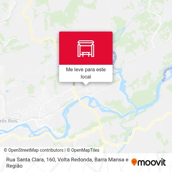 Rua Santa Clara, 160 mapa