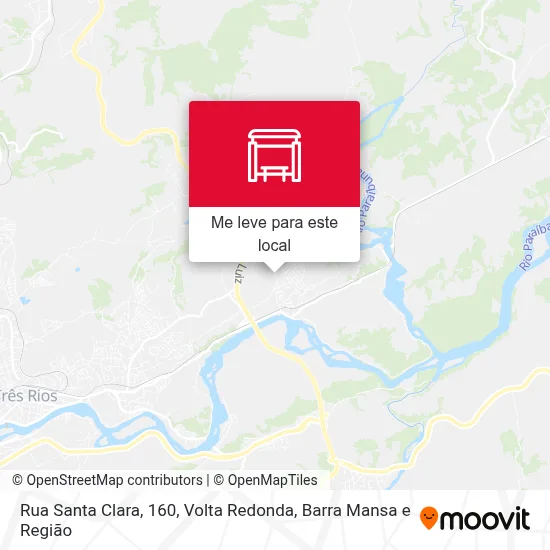 Rua Santa Clara, 160 mapa