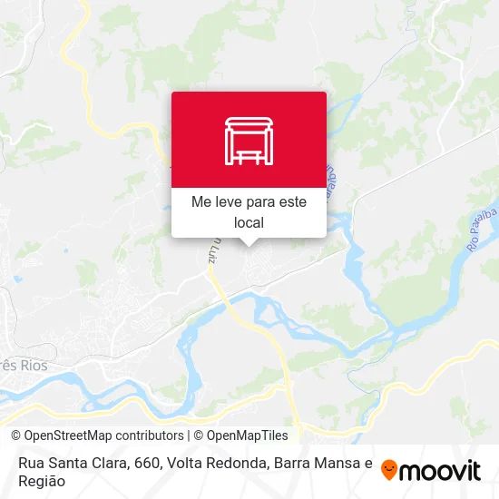 Rua Santa Clara, 660 mapa