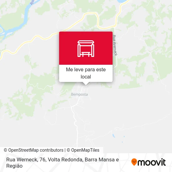 Rua Werneck, 76 mapa