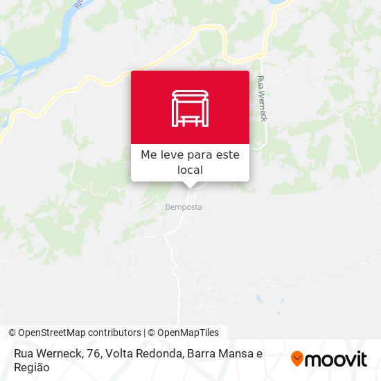 Rua Werneck, 76 mapa