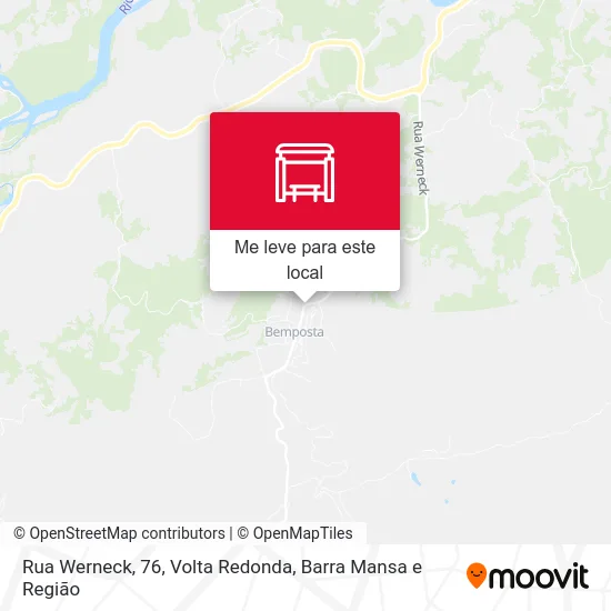 Rua Werneck, 76 mapa