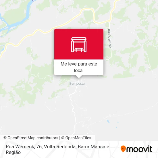 Rua Werneck, 76 mapa