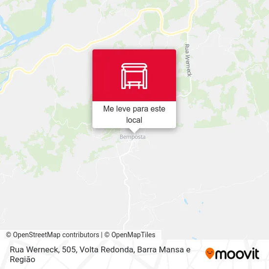 Rua Werneck, 505 mapa