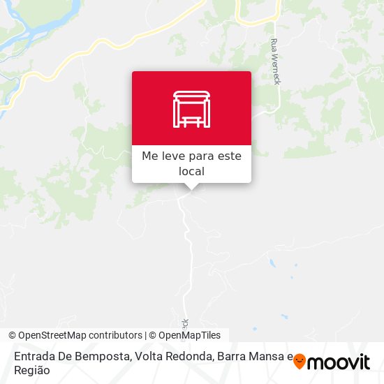 Entrada De Bemposta mapa