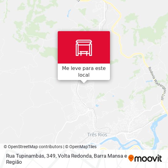 Rua Tupinambás, 349 mapa