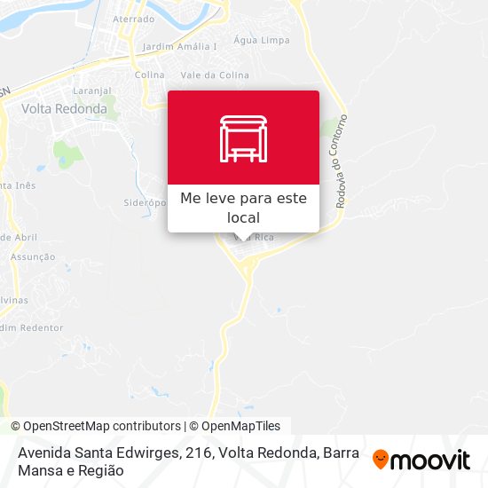 Avenida Santa Edwirges, 216 mapa