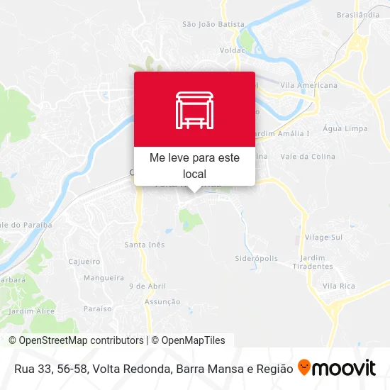 Rua 33, 56-58 mapa