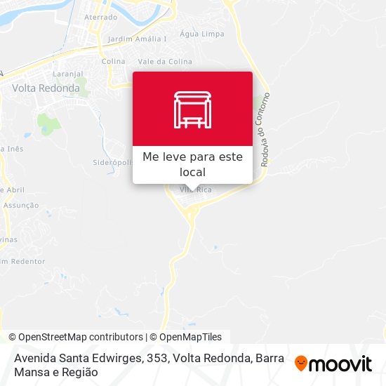 Avenida Santa Edwirges, 353 mapa