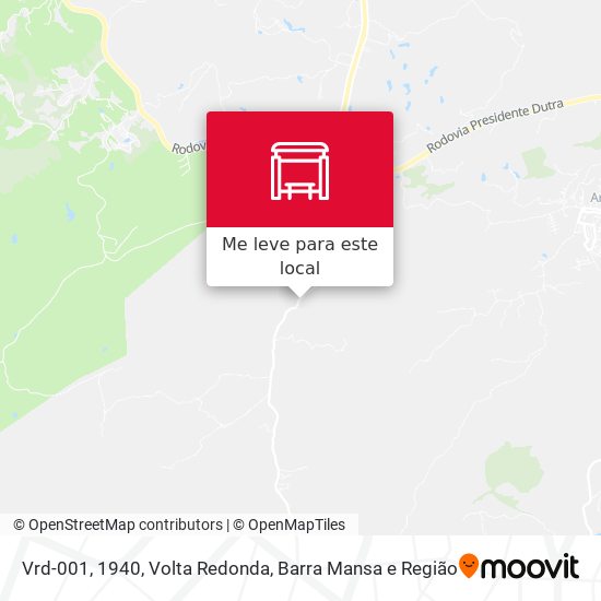Vrd-001, 1940 mapa