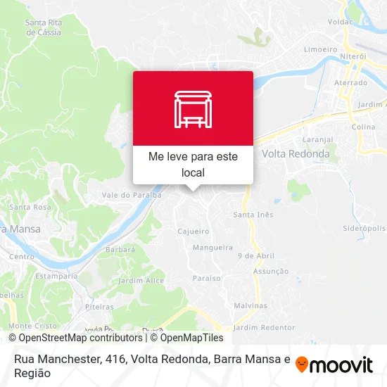 Rua Manchester, 416 mapa